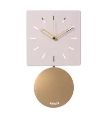 Wandklok met slinger MODERN DESIGN