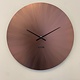 MOSACLOCK COPPER LABEL 50 Wandklok Modern Industrieel Design in koper kleur
