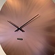 MOSACLOCK COPPER LABEL 50 Wandklok Modern Industrieel Design in koper kleur