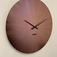 MOSACLOCK COPPER LABEL 50 Wandklok Modern Industrieel Design in koper kleur