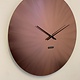 MOSACLOCK COPPER LABEL 50 Wandklok Modern Industrieel Design in koper kleur