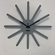 MOSACLOCK * ETOILE GRIS ** Wandklok Modern Industrieel Design **
