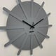MOSACLOCK * ETOILE GRIS ** Wandklok Modern Industrieel Design **