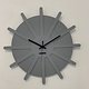 MOSACLOCK * ETOILE GRIS ** Wandklok Modern Industrieel Design **