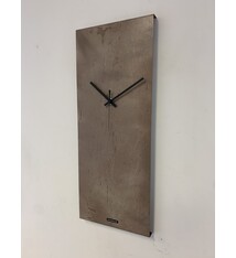 MOSACLOCK SIROCCO XL Wandklok Modern Industrieel Design in de kleur bruin / beige