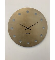 MOSACLOCK GOLD LABEL XL 50 Wandklok Modern Industrieel Design Goud