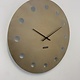 MOSACLOCK GOLD LABEL XL 50 Wandklok Modern Industrieel Design Goud
