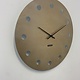 MOSACLOCK GOLD LABEL XL 50 Wandklok Modern Industrieel Design Goud