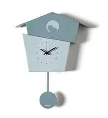 Wandklok met slinger MODERN DESIGN