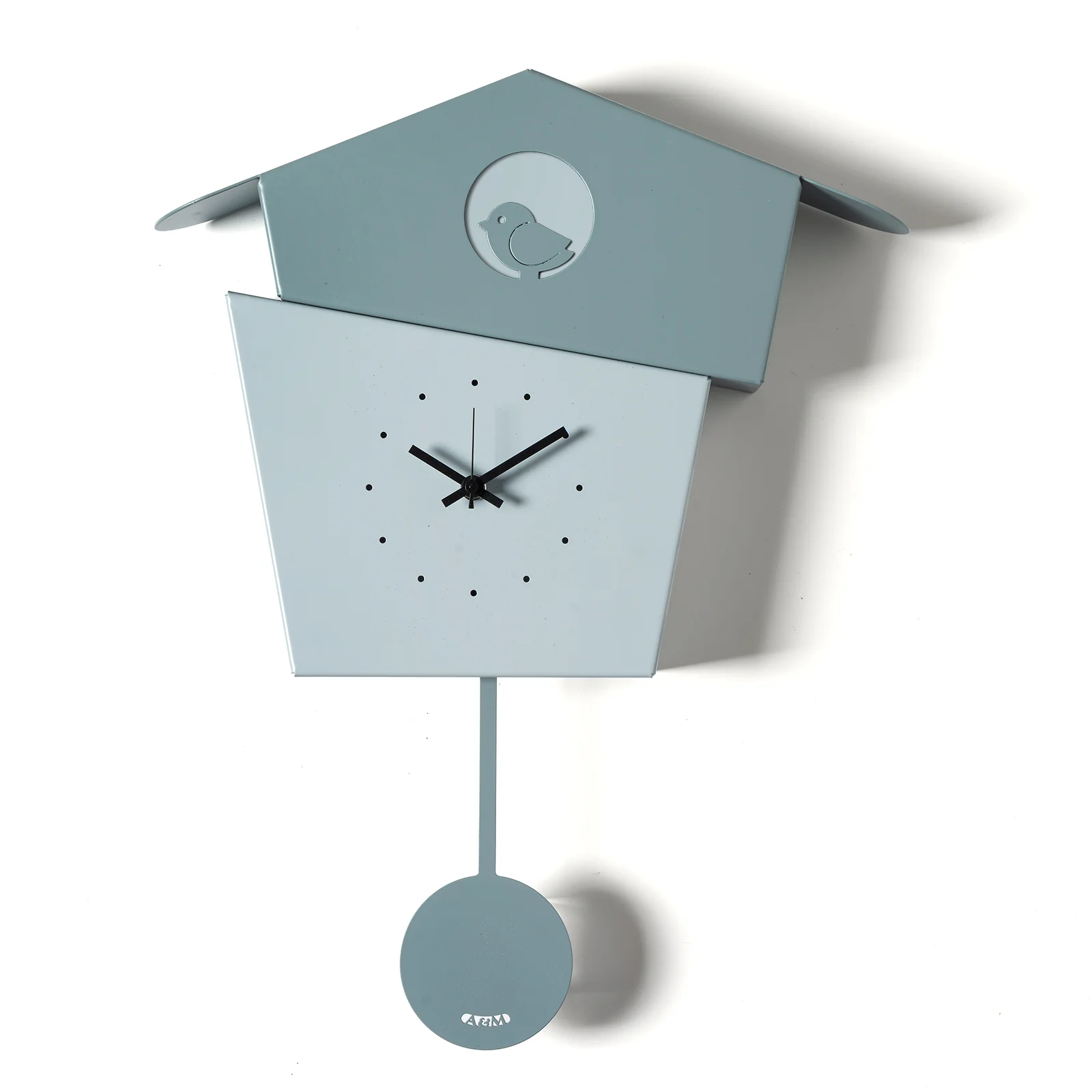 Wandklok met slinger MODERN DESIGN