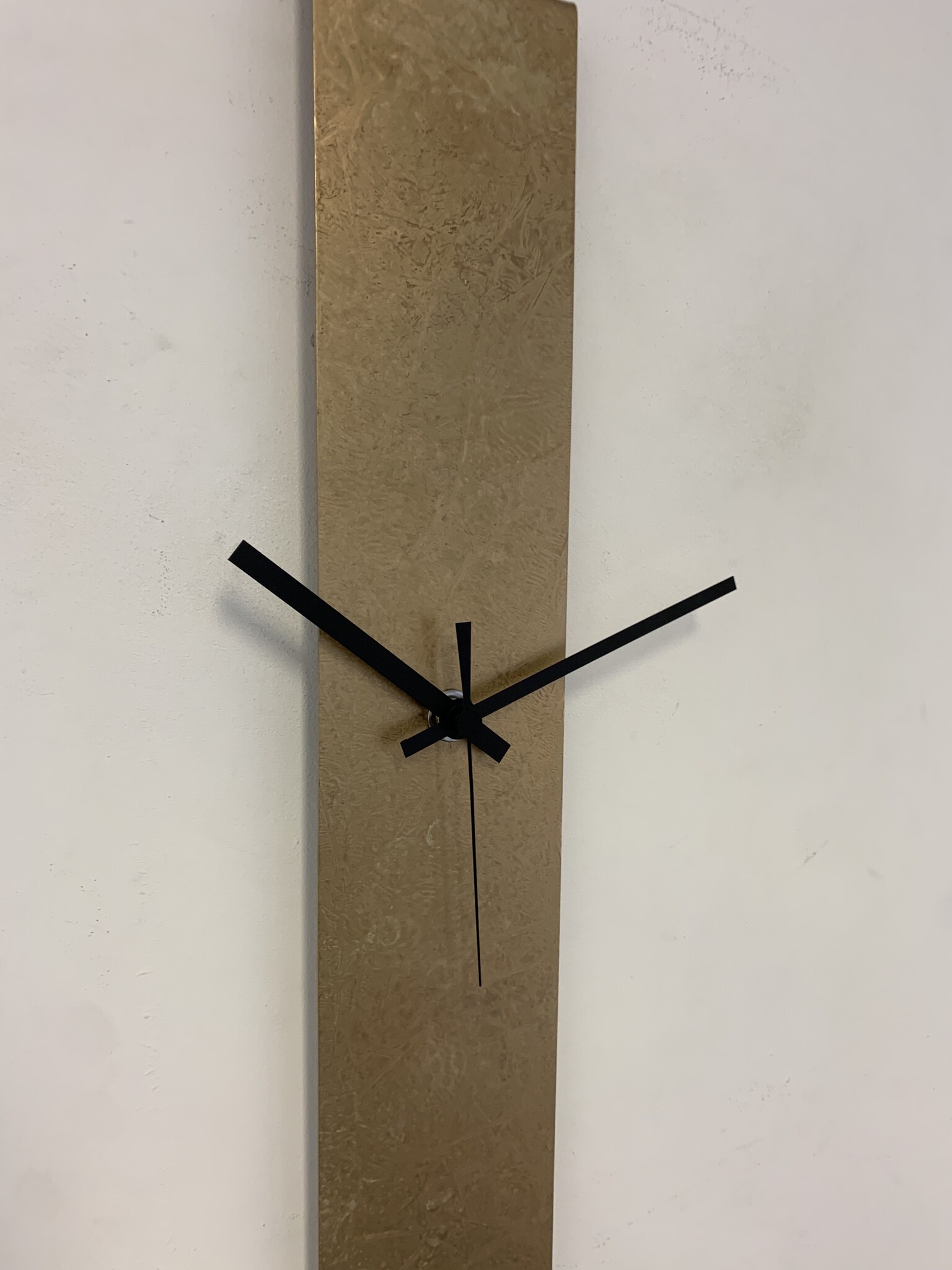 Wandklok SUMMIT GOLD MODERN DESIGN