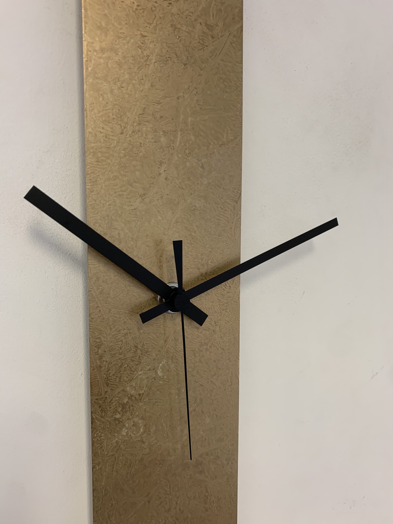 Wandklok SUMMIT GOLD MODERN DESIGN