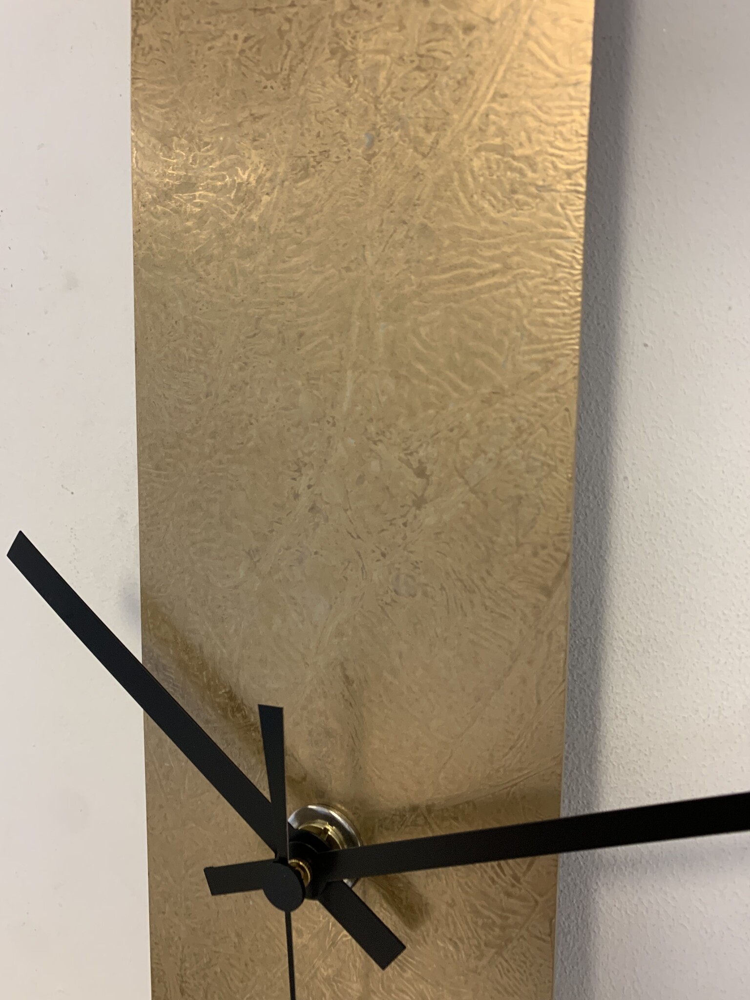 Wandklok SUMMIT GOLD MODERN DESIGN