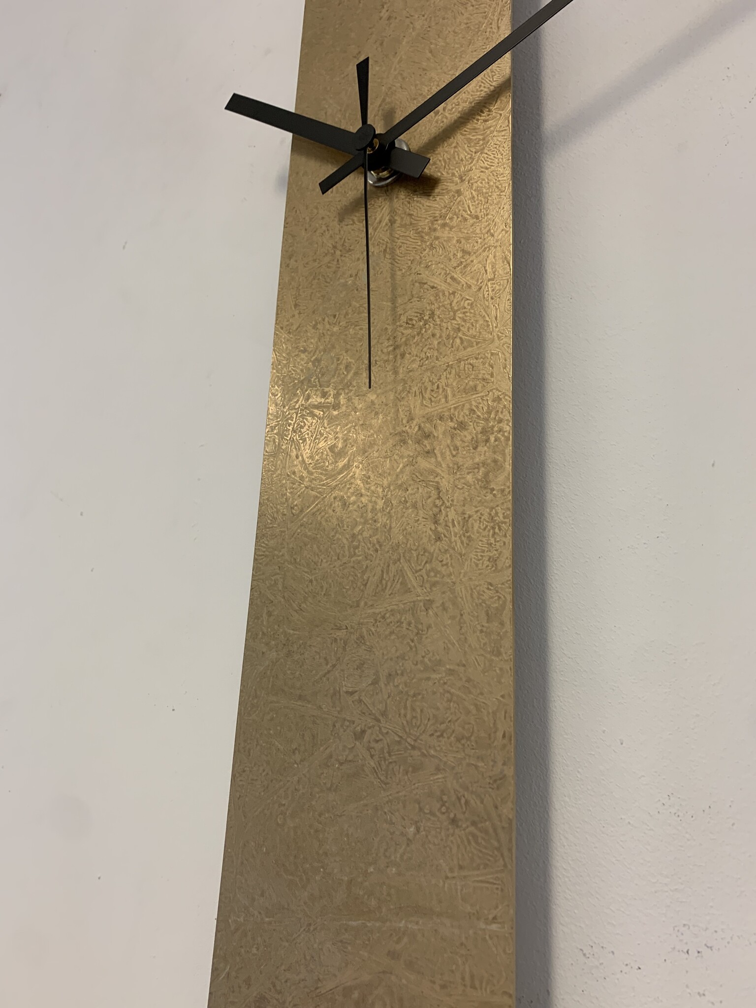 Wandklok SUMMIT GOLD MODERN DESIGN