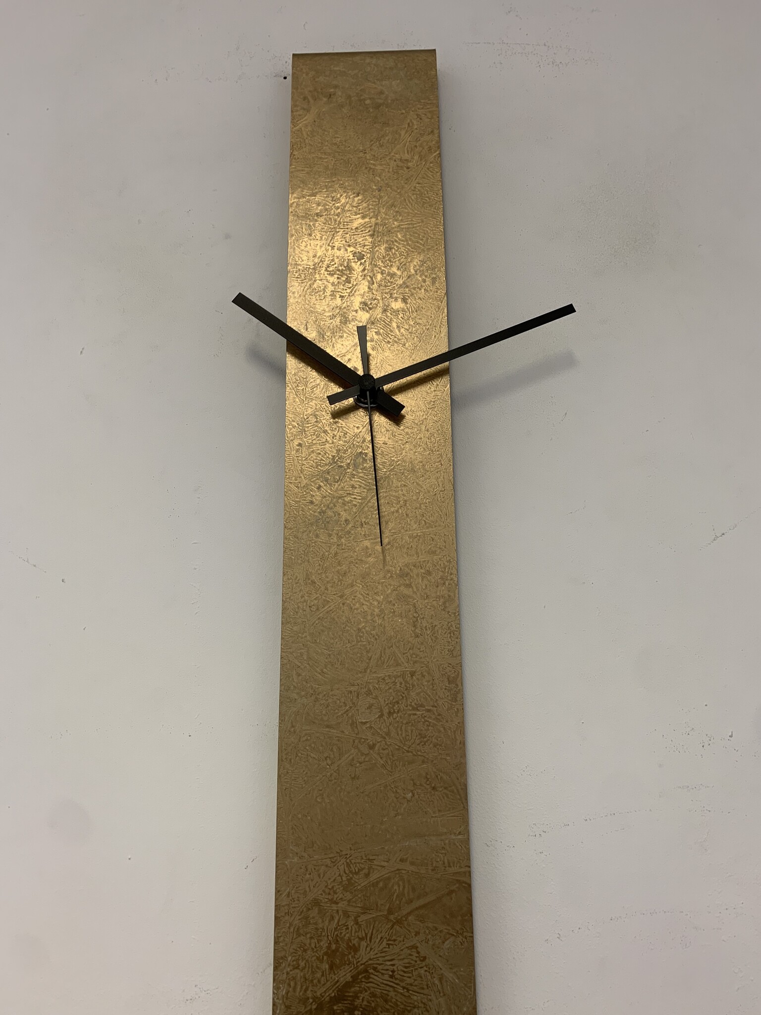 Wandklok SUMMIT GOLD MODERN DESIGN