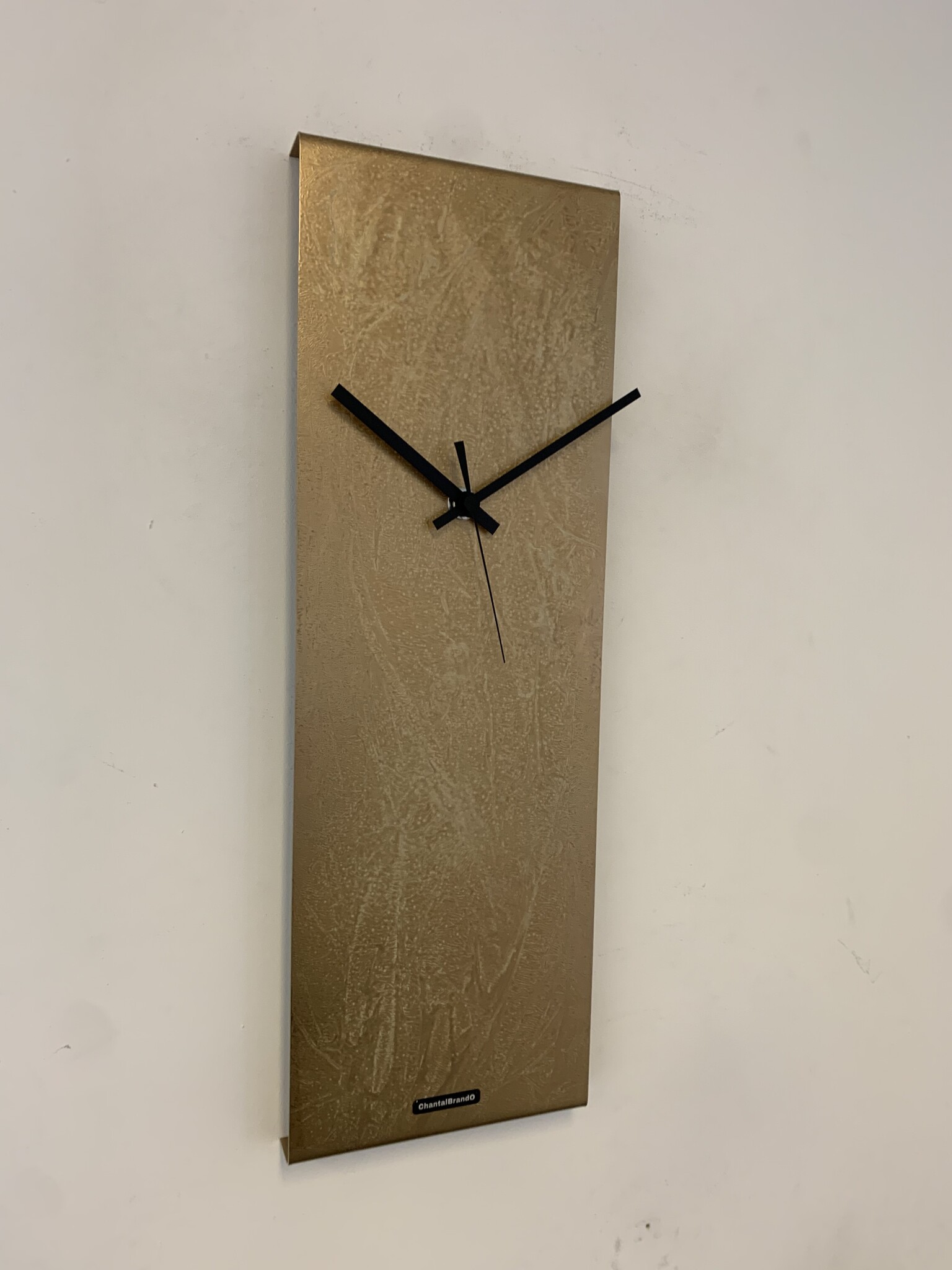 Wandklok AURUM GOLD MODERN DESIGN GOUD