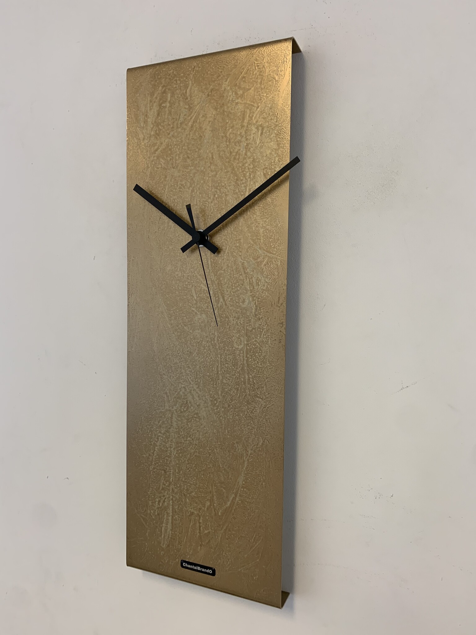 Wandklok AURUM GOLD MODERN DESIGN GOUD