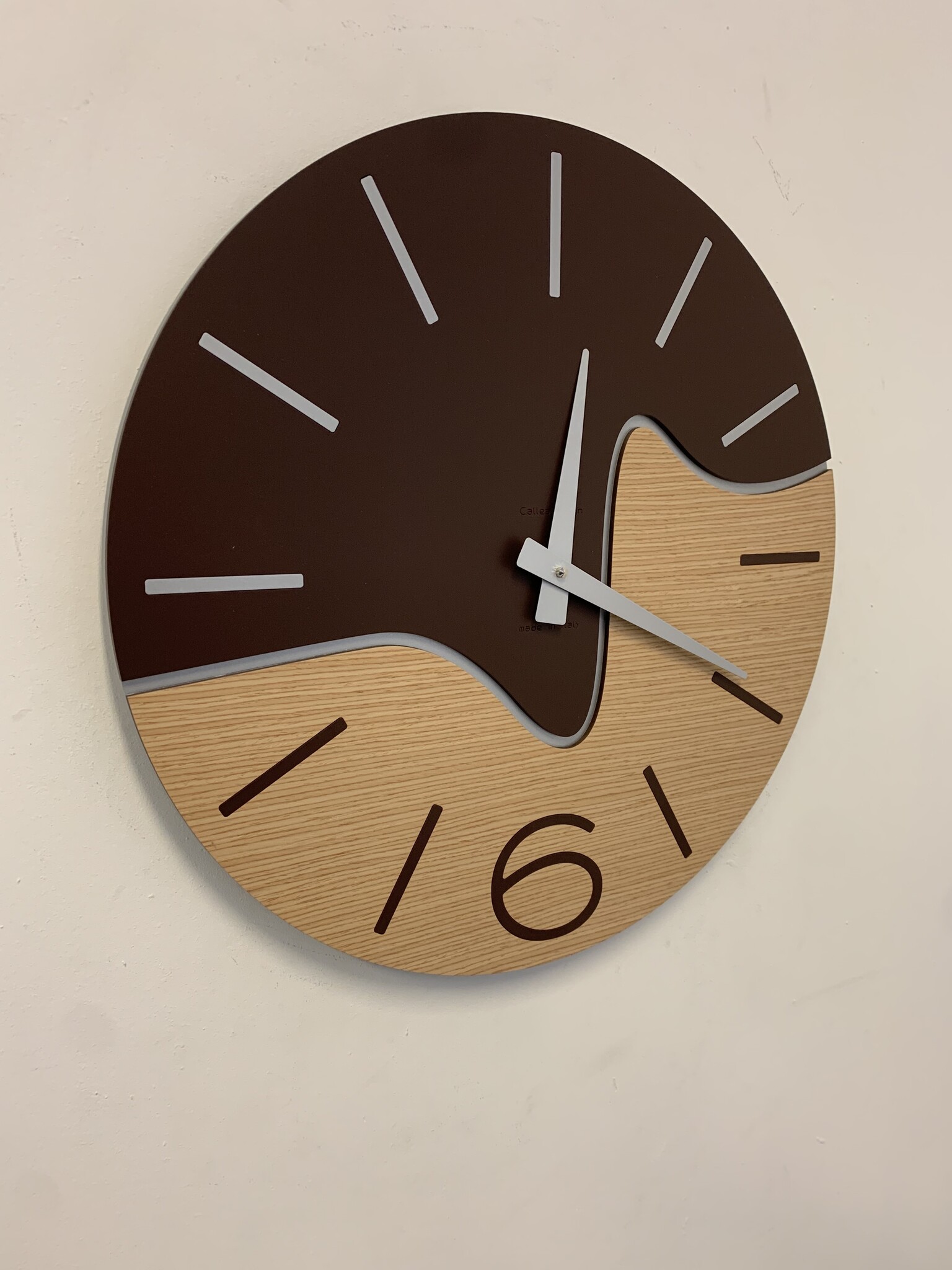 CD Italian Design Wandklok Olivier Choco