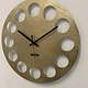 MOSACLOCK GOLD LABEL 40 LABEL Wandklok Modern Industrieel Design GOUD