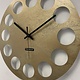 MOSACLOCK GOLD LABEL 40 LABEL Wandklok Modern Industrieel Design GOUD
