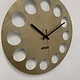 MOSACLOCK GOLD LABEL 40 LABEL Wandklok Modern Industrieel Design GOUD