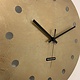 MOSACLOCK GOLD LABEL 40 LABEL Wandklok Modern Industrieel Design GOUD