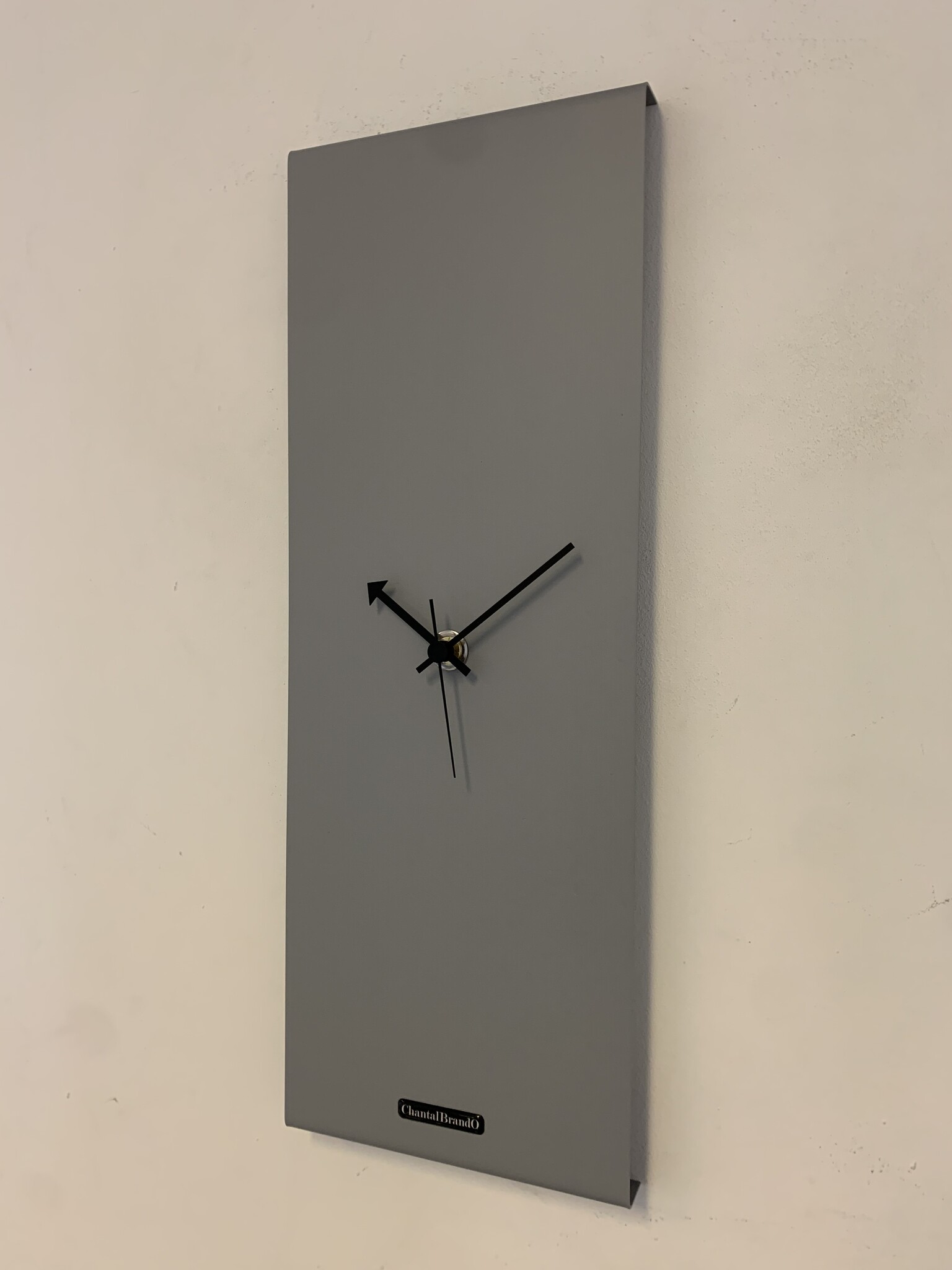 Wandklok Merida MODERN DESIGN grijs