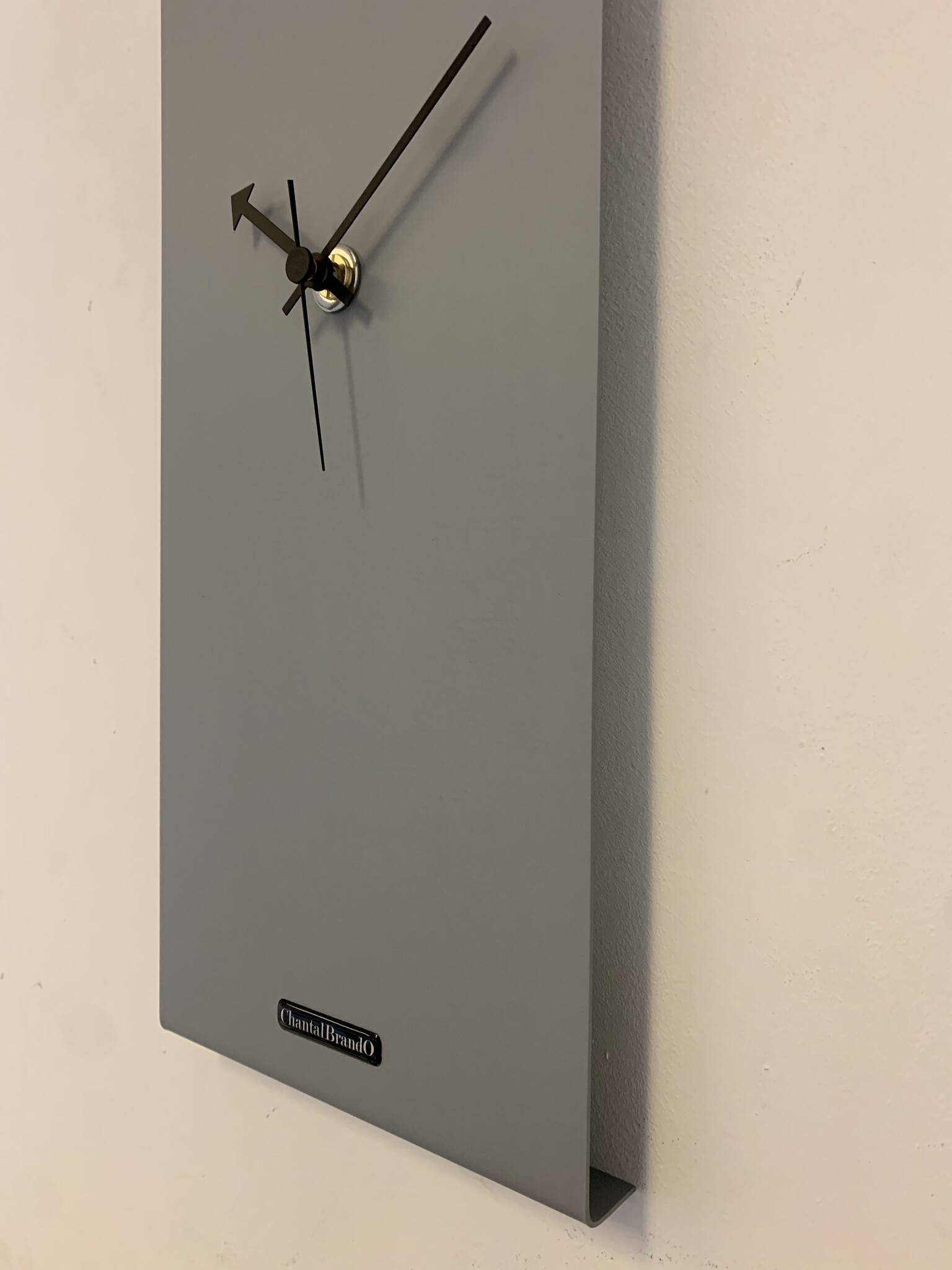 Wandklok Merida MODERN DESIGN grijs