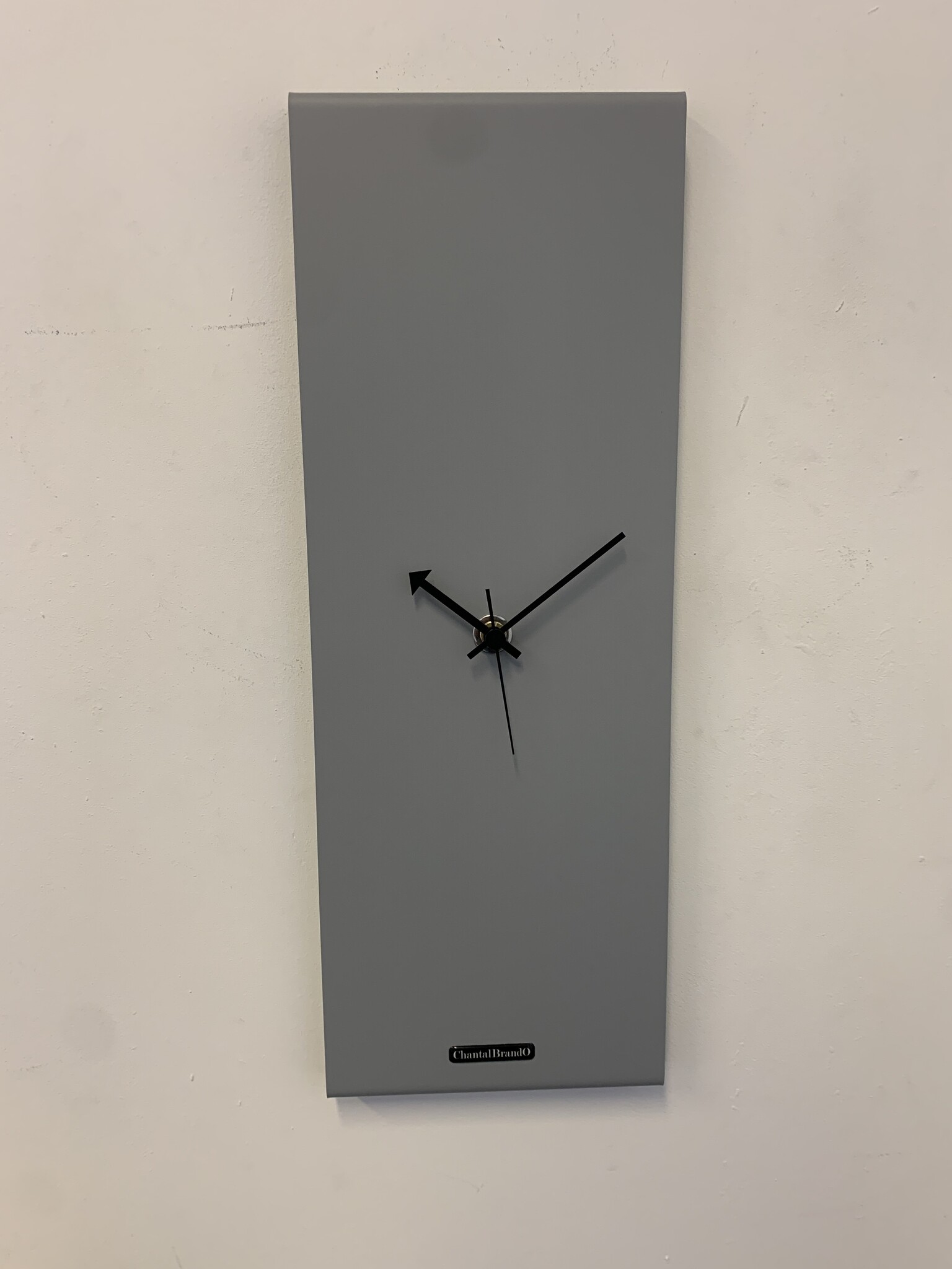 Wandklok Merida MODERN DESIGN grijs