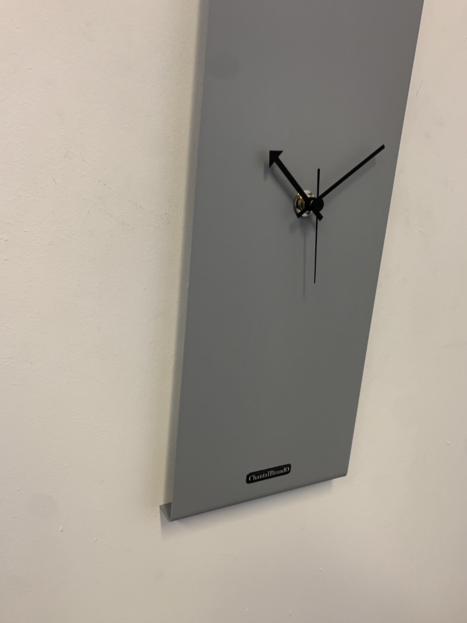 Wandklok Merida MODERN DESIGN grijs