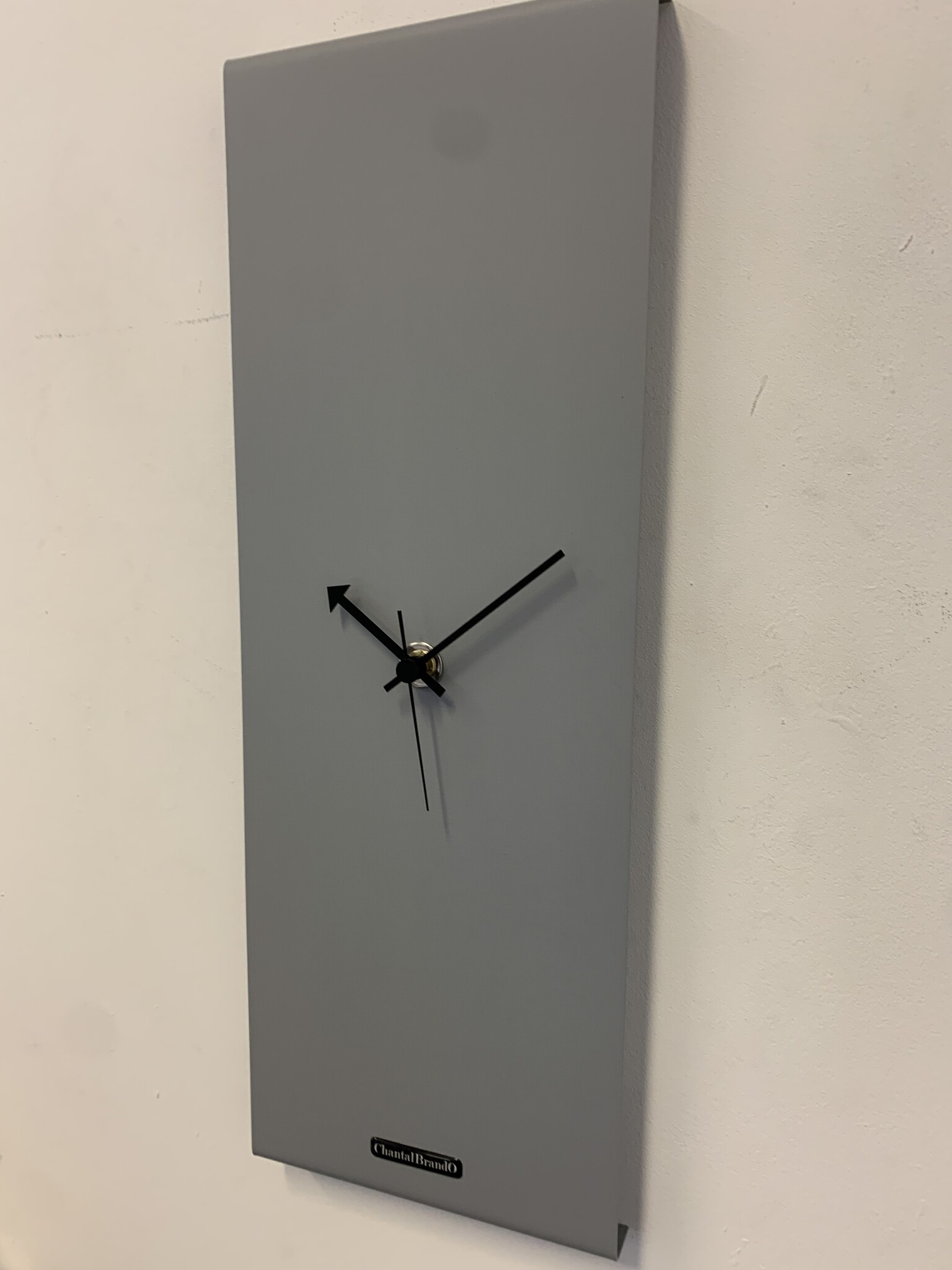 Wandklok Merida MODERN DESIGN grijs