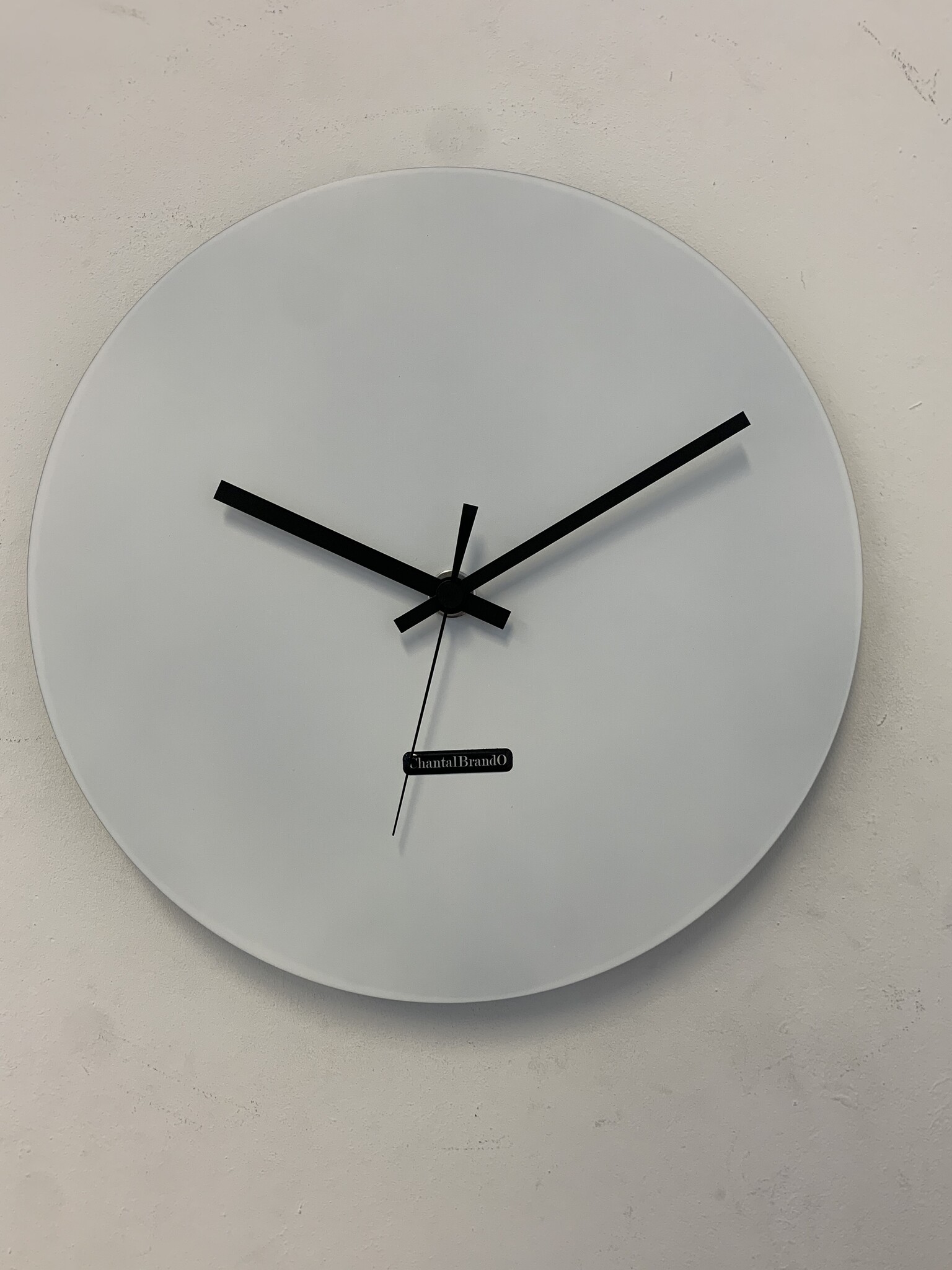 MOSACLOCK WHITE LABEL 34 LABEL Wandklok Modern Industrieel Design WIT