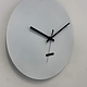 MOSACLOCK WHITE LABEL 34 LABEL Wandklok Modern Industrieel Design WIT