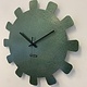 MOSACLOCK GREEN LABEL XL 40 Wandklok Modern Industrieel Design GROEN