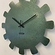 MOSACLOCK GREEN LABEL XL 40 Wandklok Modern Industrieel Design GROEN