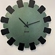 MOSACLOCK GREEN LABEL XL 50 Wandklok Modern Industrieel Design GROEN