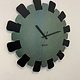 MOSACLOCK GREEN LABEL XL 50 Wandklok Modern Industrieel Design GROEN