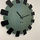 MOSACLOCK GREEN LABEL XL 50 Wandklok Modern Industrieel Design GROEN