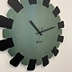 MOSACLOCK GREEN LABEL XL 50 Wandklok Modern Industrieel Design GROEN