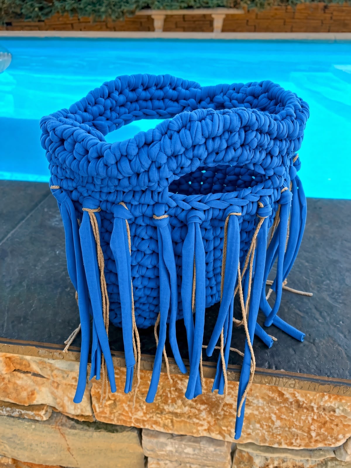 NieKie Bag model IBIZA SUN SET KOBALT BLUE
