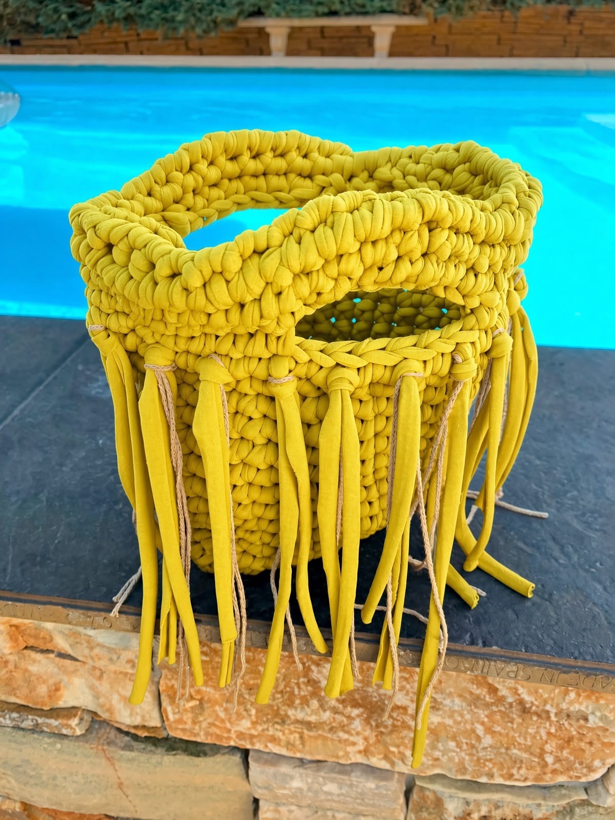 NieKie Bag model IBIZA SUN SET YELLOW