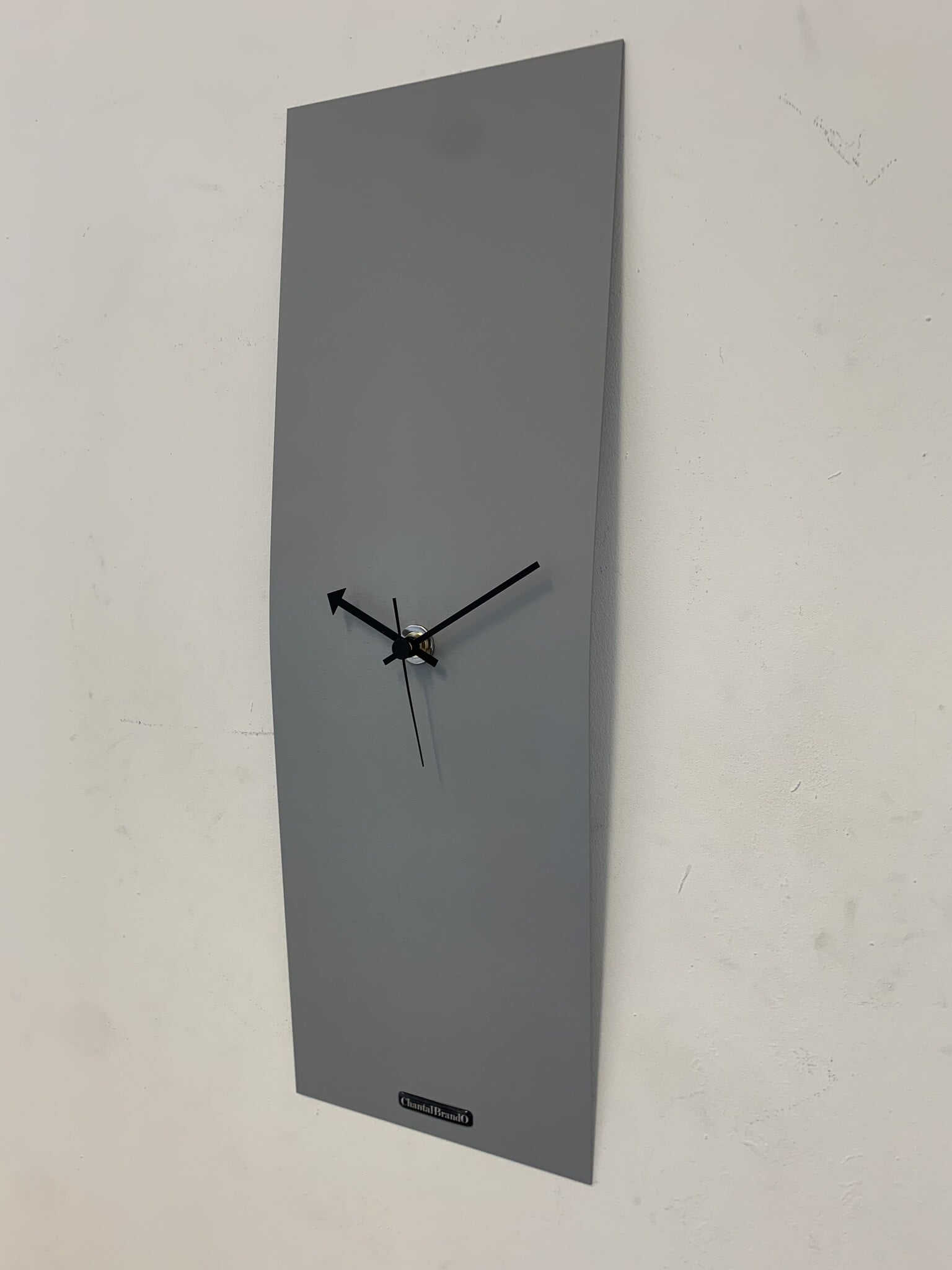 Wandklok Brooklyn New York Modern Design GRIJS