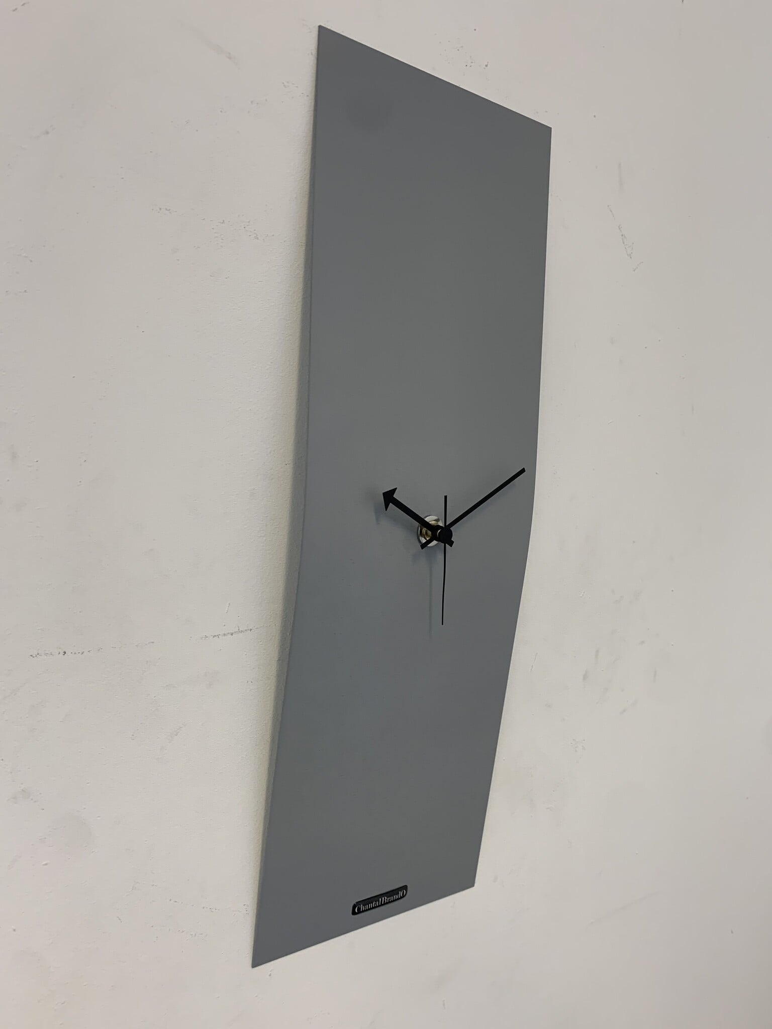 Wandklok Brooklyn New York Modern Design GRIJS