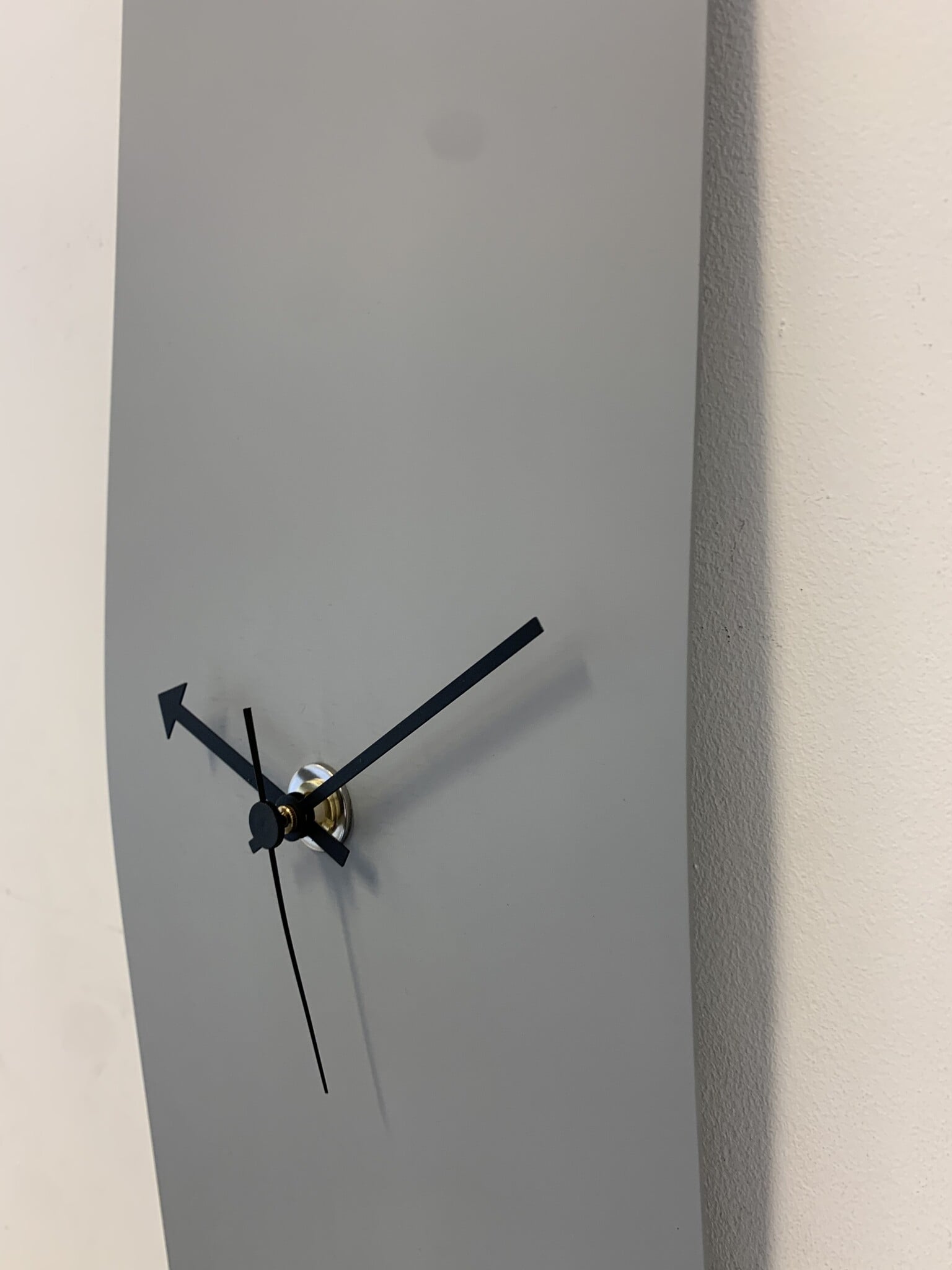 Wandklok Brooklyn New York Modern Design GRIJS