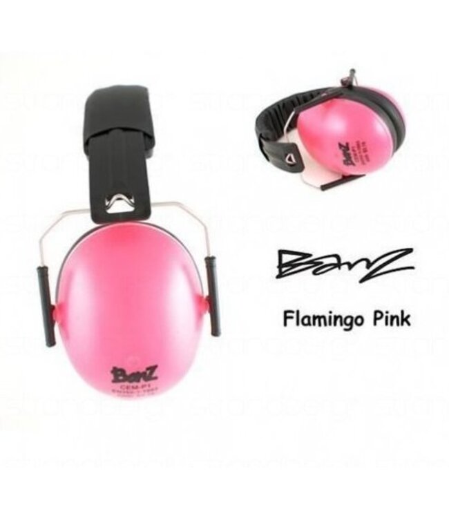 Banz KINDER Gehörschutz Kopfhörer 2-10 Jahre PINK