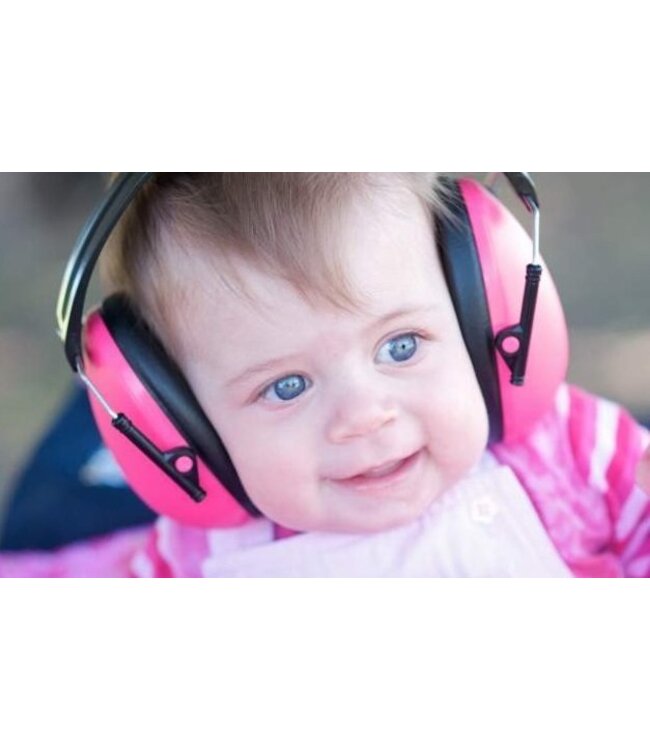Banz KINDER Gehörschutz Kopfhörer 2-10 Jahre PINK