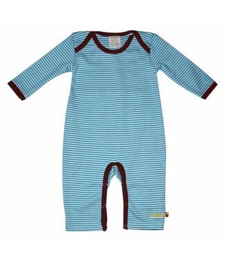 Loud and Proud Overall 530 - Aqua Streifen - Interlock