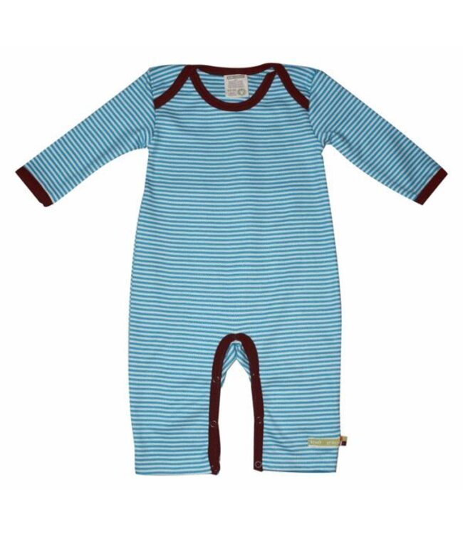 Loud and Proud Overall 530 - Aqua Streifen - Interlock