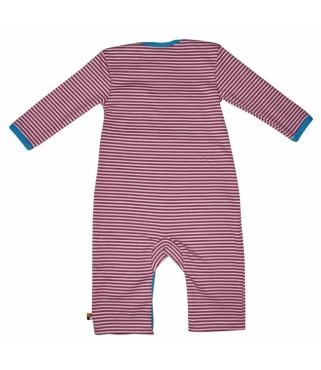 Loud and Proud Overall 530 - Fuchsia Streifen - Interlock