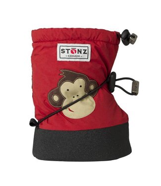 Stonz Booties Monkey Brick Red
